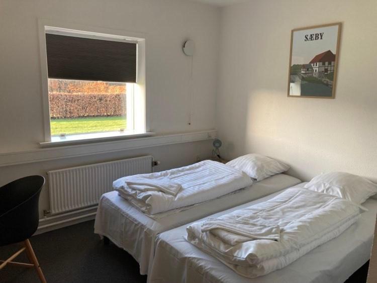 Motel Trafikcenter Saeby Sæby Exterior foto